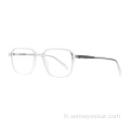 Fashion Eco Mens Acetate Designer Verre Cadre optique